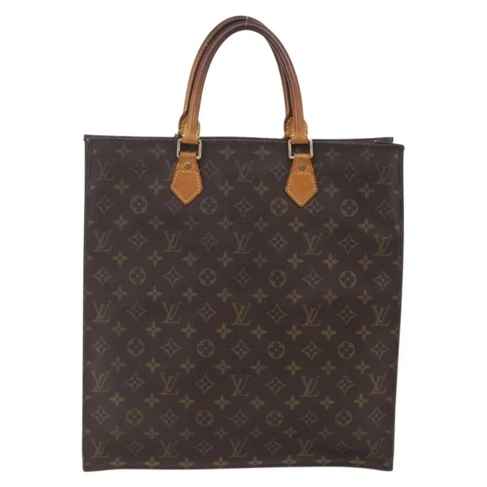 LOUIS VUITTON Monogram Sac Plat Hand Bag - Picture 2 of 16